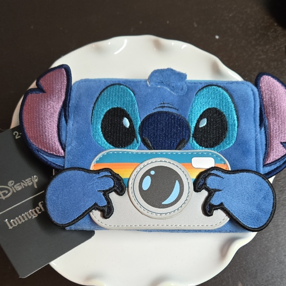 Loungefly Handbags - Loungefly Stitch Polaroid Wallet